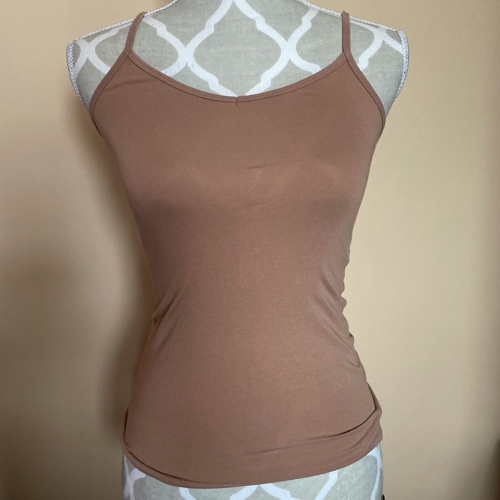 Brand new quality basic nude tank top perfect for layering